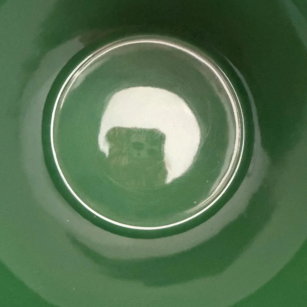 Smugglers‎ Notch Vermont Green Speckled Souvenir Ceramic Coffee Mug